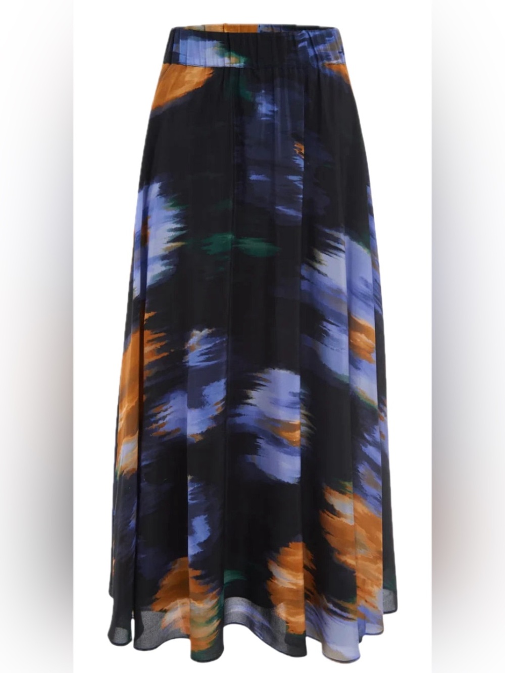 Marie Oliver Perigold Maxi Silk Skirt XS